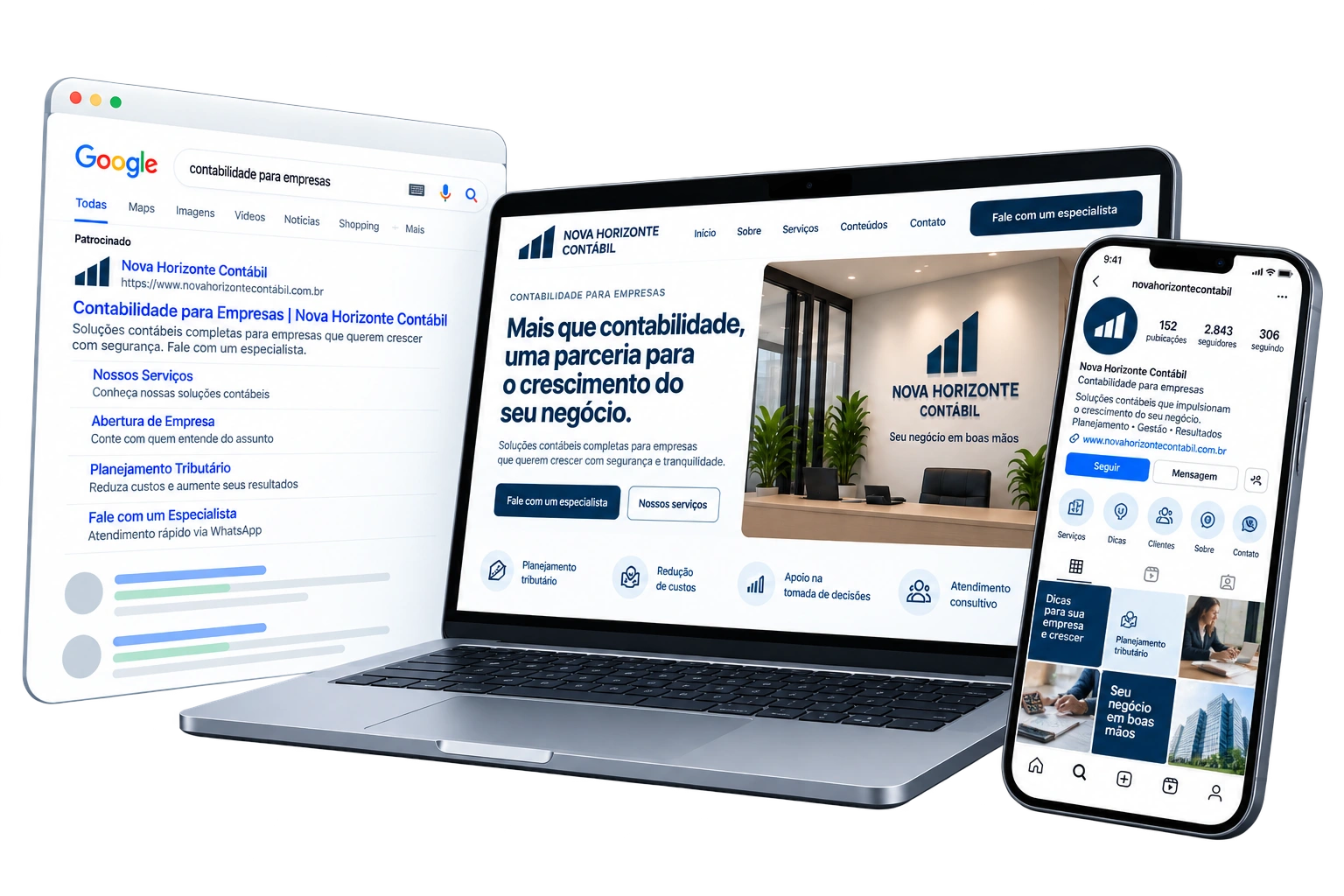 Gerar confiança: demonstração para contabilidade
